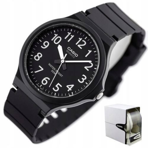  CASIO Kinderuhr für einen Jungen + BOX + GRAVUR, lesbare Zahlen