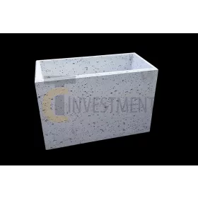  TC Investment Blumentopf 60 cm x 30 x 40 cm Beton