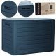 Gartenbox Kunststoff-Gartenbox, 190 l, grau