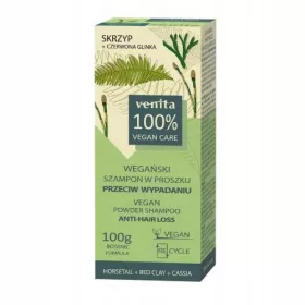    Venita Vegan Care Veganes Pulvershampoo gegen Schachtelhalm-Haarausfall 100g