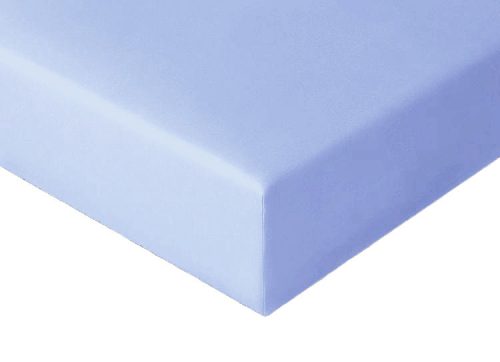 Frotteelaken mit Gummiband  BellaHome Flanell-Spannbettlaken 100 x 200 cm