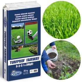 Organischer, natürlicher Dünger Viano Granulat 25 kg 25 l