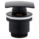 Quadratischer Click-Clack-Stecker LIVENO MURO CLIK-CLAK schwarz