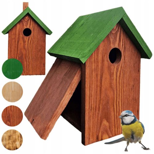  NISTKÄSTEN FÜR VÖGEL, Massivholz