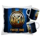  BECHER + KISSEN-Set INTER MAILAND, verschiedene Designs