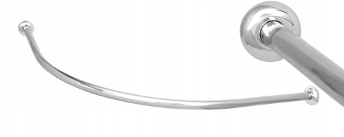  Estiva Bogenduschstange 105-140 x 27 mm, Chrom