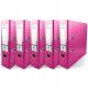  Hebelbinder A4 PP EKOBOX 80mm ROSA 5 Stk.