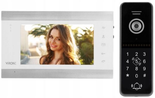  Virone VDP-61FHD/W Video-Gegensprechanlage, weiß