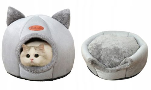  BETT BETT MIT OHREN für 2in1 Katze und Hund XL I151