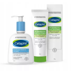   Cetaphil Set: Micellar Emulsion & Moisturizing Cream for Sensitive Skin
