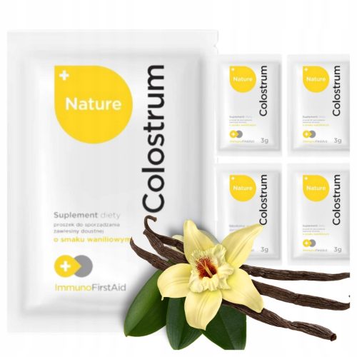Colostrum NATURE Vanille Geschmack - 5x1 Portionssachets mit 3000 mg Rindercolustrum