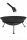  Gartenfeuerstelle 47cm Gusseisen + Gratis-Set
