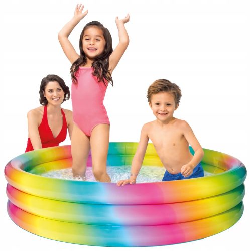 Intex runder aufblasbarer Pool 147 x 147 cm