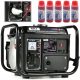 Tragbares einphasiges Stromaggregat Keltin 720 W Benzin + 5× Öl für Zweitaktmotoren Geko G82010 100 ml