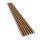 Lamellen auf Filz – NATUREICHE 30 cm x 275 cm