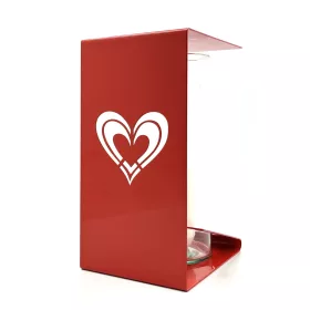  Eine Kerze für ein Kind, eine bunte Laterne, ein Herz