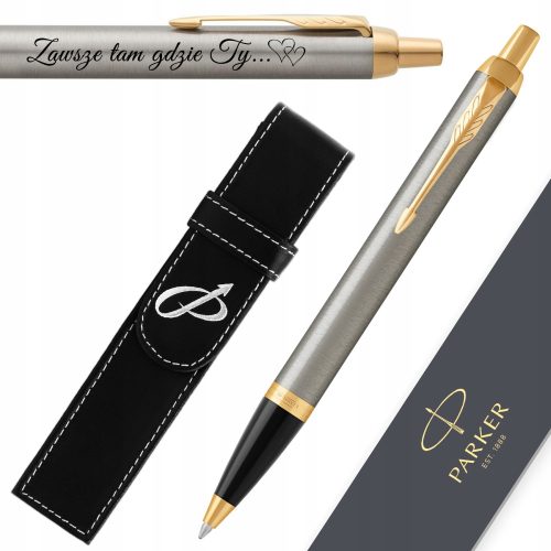  Parker IM Brushed GT Kugelschreiber mit KOSTENLOSER GRAVUR