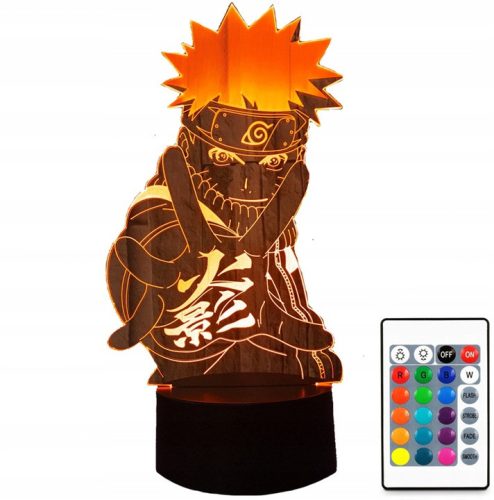  3D-LED-LAMPE NARUTO UZUMAKI ANIME MANGA NINJA USB