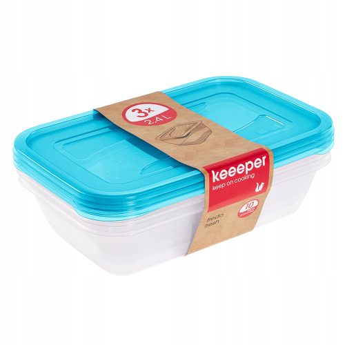 Lebensmittelbehälter KEEPER Behälterset 4-tlg. x 2,4 l