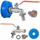  LoveMyGarden-PL Wasserhahn KRAN 1000L Set für Mauser