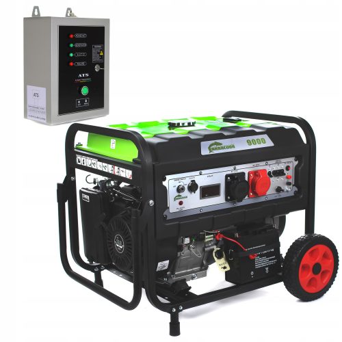 Tragbarer Drehstromgenerator Barracuda 9000 W Benzin