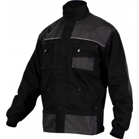 Schwarzes Arbeits-Sweatshirt Basic Line, Größe XXXXL