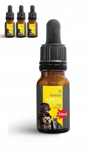  Nahrungsergänzungsmittel für Katzen und Hunde der 3H-Gruppe, Tropfen 30 ml