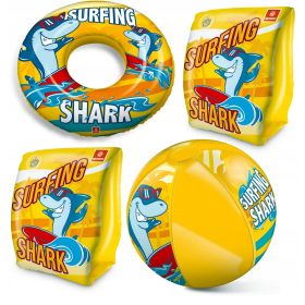 Set aus Kreis + Ball + Schwimmhülsen für Kinder