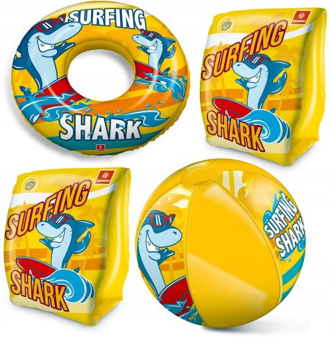 Set aus Kreis + Ball + Schwimmhülsen für Kinder