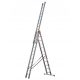 STRUKTURO Leiter 9,25 m Aluminium 3 x 36 bis 150 kg