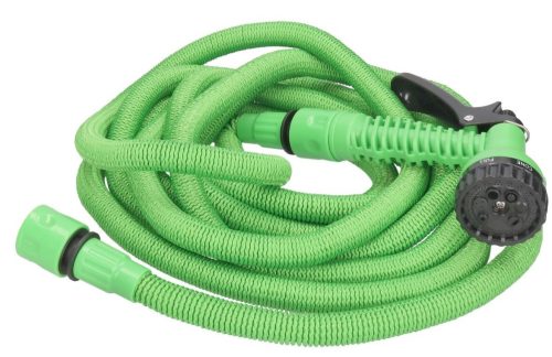  AUSZIEHBARER GARTENSCHLAUCH 15M+ SUPERSTARKE PISTOLE