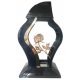  Schreinkerze HK-51 Pharao Rose 36cm Gold