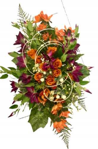  Grabdekoration, Frühlingsstrauß für den Friedhof