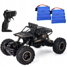  GROßES RC-METALL-4x4-FERNBEDIENUNGSAUTO
