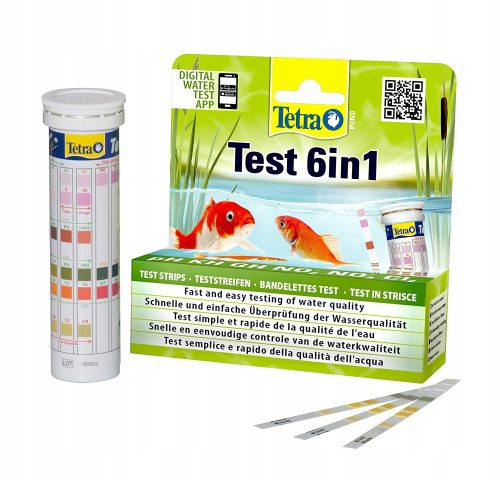  Tetra Pond 6in1 Teststreifen 25 Stück