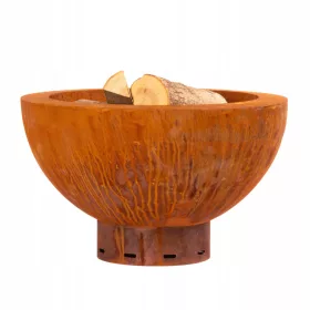  Kamin-/Blumentopf PAN Roststahl 20043C.1.1