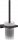 Toilettenbürsten Hansgrohe Metall-Wandbürste 41752670