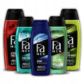    Fa Duschgel Herren Xtracool, xtreme, aktiv, Bergamotte, Attraktion MIX