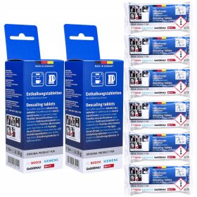  ENTKALKER + TABLETTEN für BOSCH SIEMENS Kaffeemaschinen