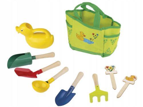 Playtive Kleines Gärtnerset, Tasche mit Werkzeugen