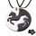  HALSKETTE 2 FREUNDE YING YANG BFF PFERDE C1470