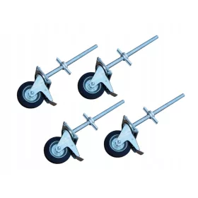 Warschauer Gerüsträder, fi160, verstellbar, 4 Stk