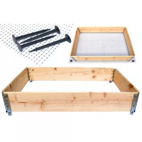  Plastill-Blumentopf 80 cm x 60 x 20 cm Holz
