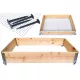  Plastill-Blumentopf 80 cm x 60 x 20 cm Holz