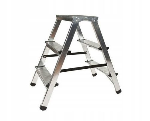 Drabest Leiter 2,61 m Aluminium bis 125 kg