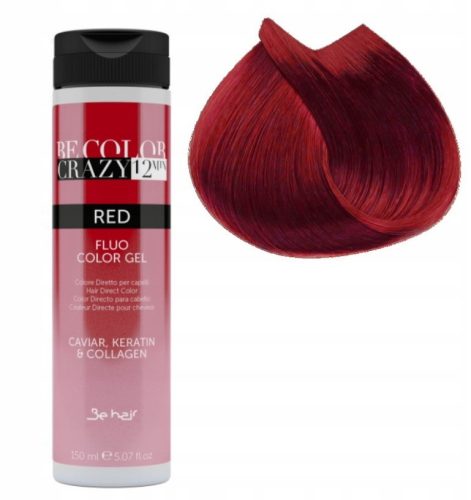  Be Hair Red und Toner für rotes Haar