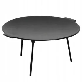  Gusseisenpfanne für Lagerfeuer 45 Grill Wok Kamin