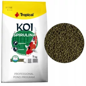  Tropisches Fischfutter 45121 Koi Spirulina 7 kg