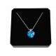  925 SILBER HALSKETTE – SWAROVSKI HERZ