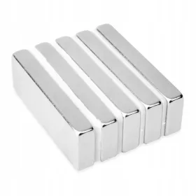 30x10x4 N45 STARKE NEODYMIUM-MAGNETMAGNETE. 5 STÜCK.